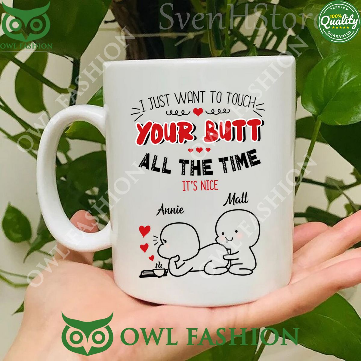 i just want to touch your butt couple mug personalized gift for couple lovers funny valentines day 1 oUEDX.jpg