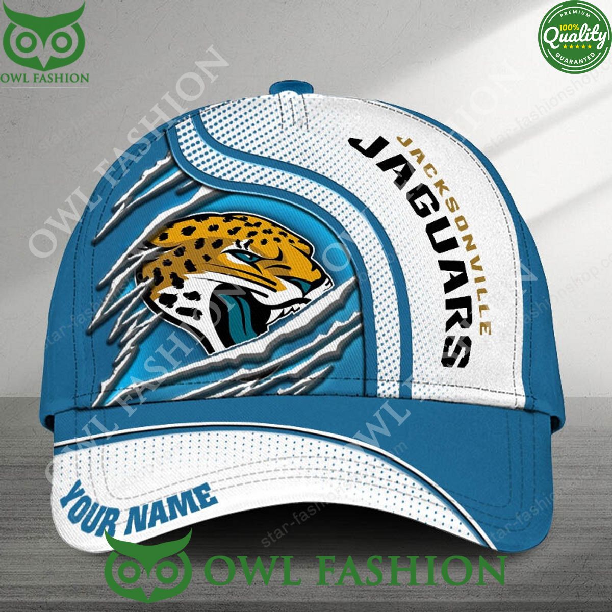 Jacksonville Jaguars NFL Champion Custom Printed Cap Best click of yours