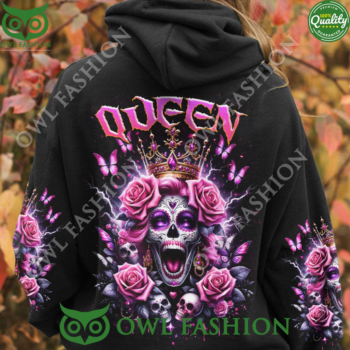 King Queen Skull Rose Couple Aop Hoodie Shirt Hey! You look amazing dear