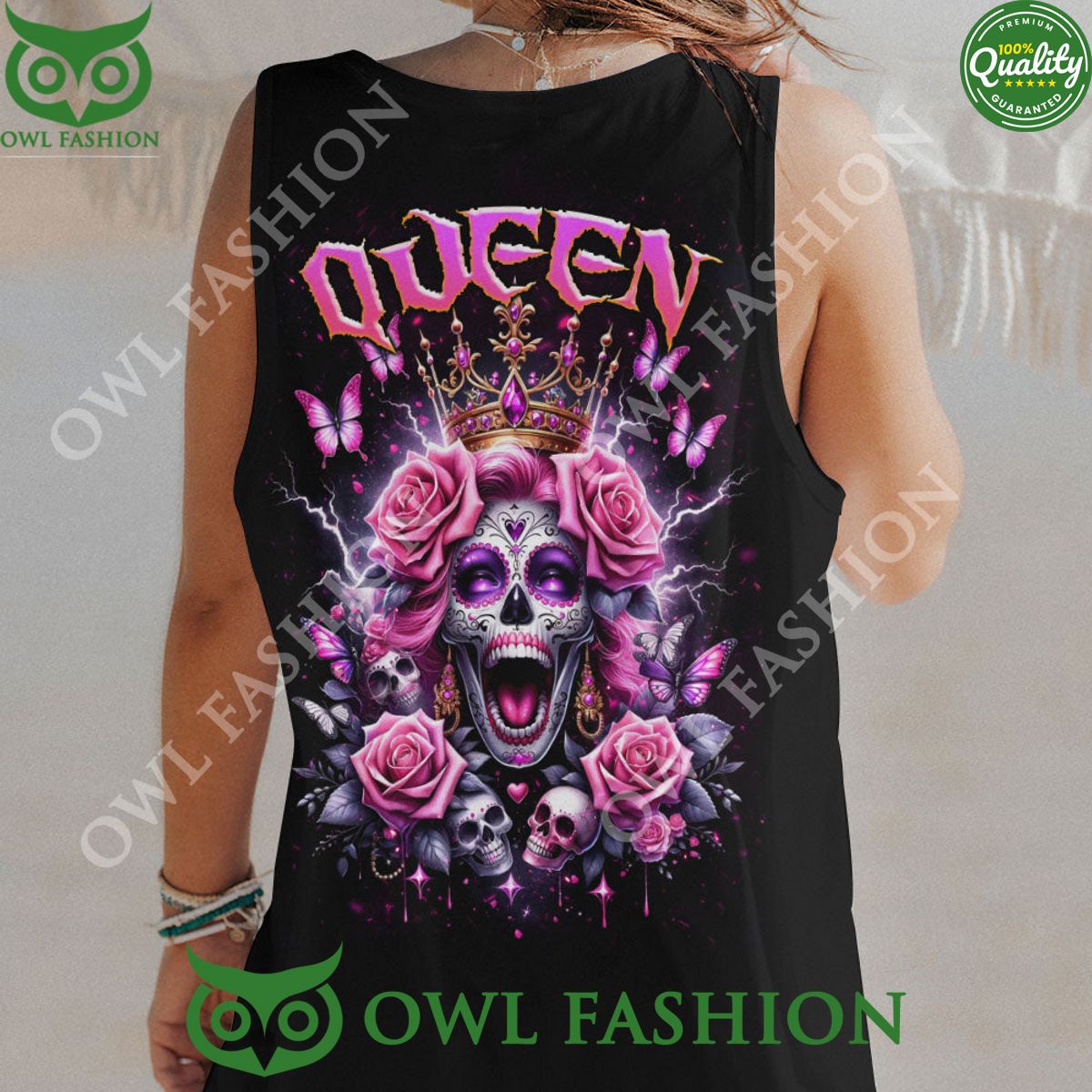 King Queen Skull Rose Couple Aop Hoodie Shirt It is more than cute