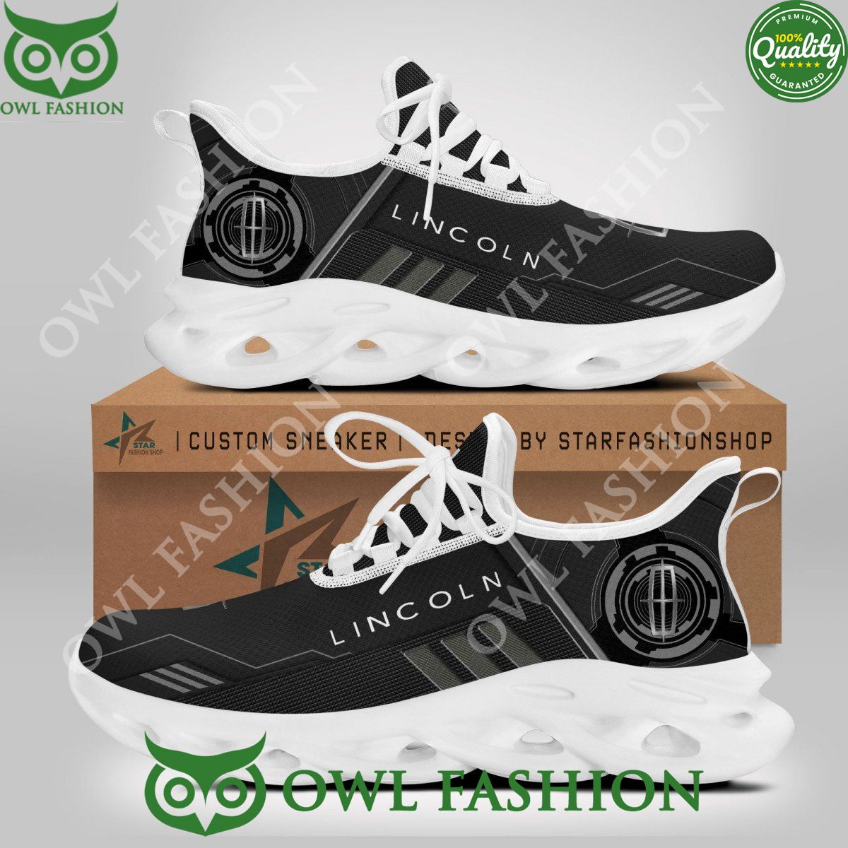 Lincoln Car Automobile Max Soul Shoes 2024 This design is a visual treat.