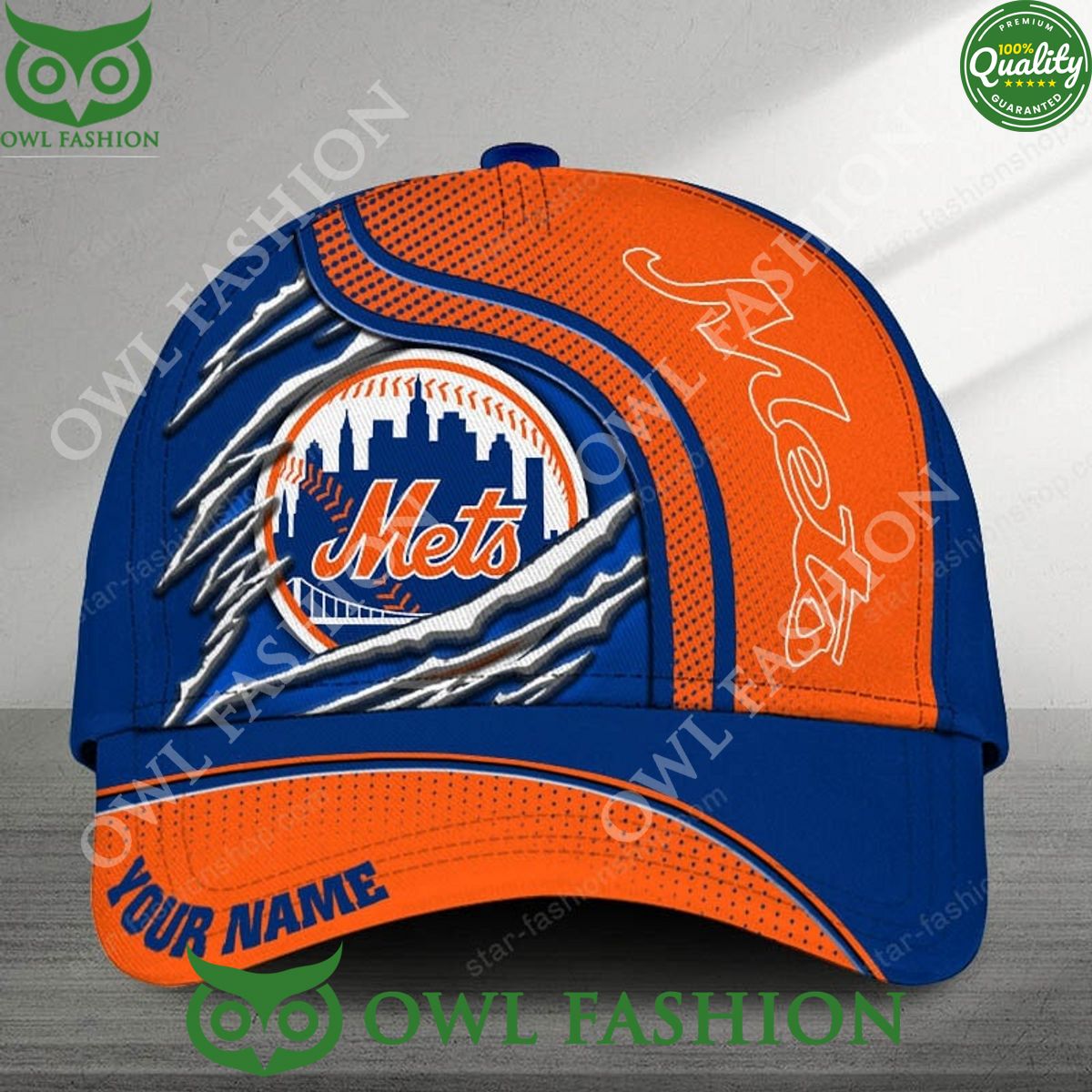 New York Mets MLB Custom Name Classic Cap You tried editing this time?