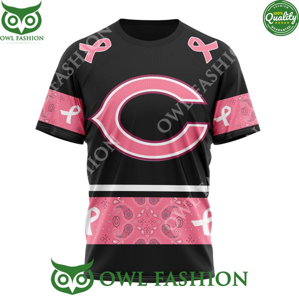 nfl custom name number chicago bears pink breast cancer 3d hoodie shirt 3 MK69k.jpg