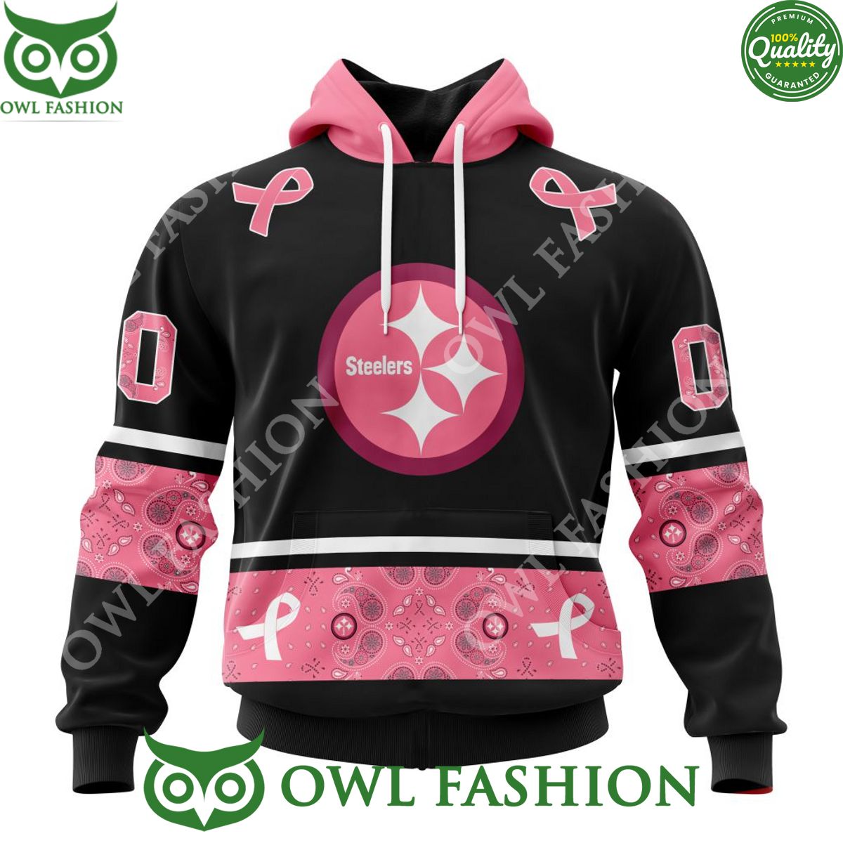 nfl pittsburgh steelers pink breast cancer paisley pattern personalized aop hoodie 1 MdOfZ.jpg