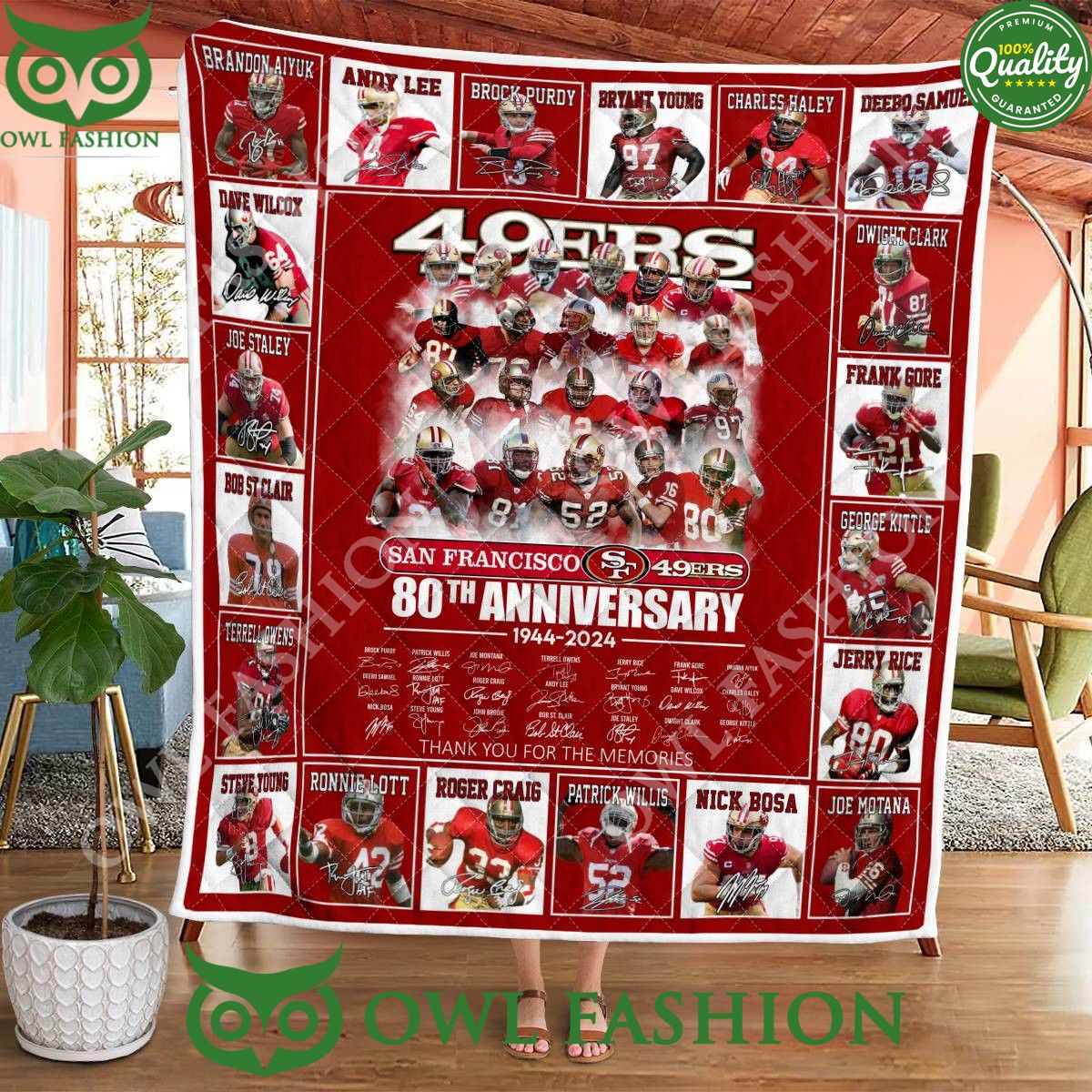 nfl san francisco 49ers thank you for the memories 80th players quilt blanket 2 easdJ.jpg
