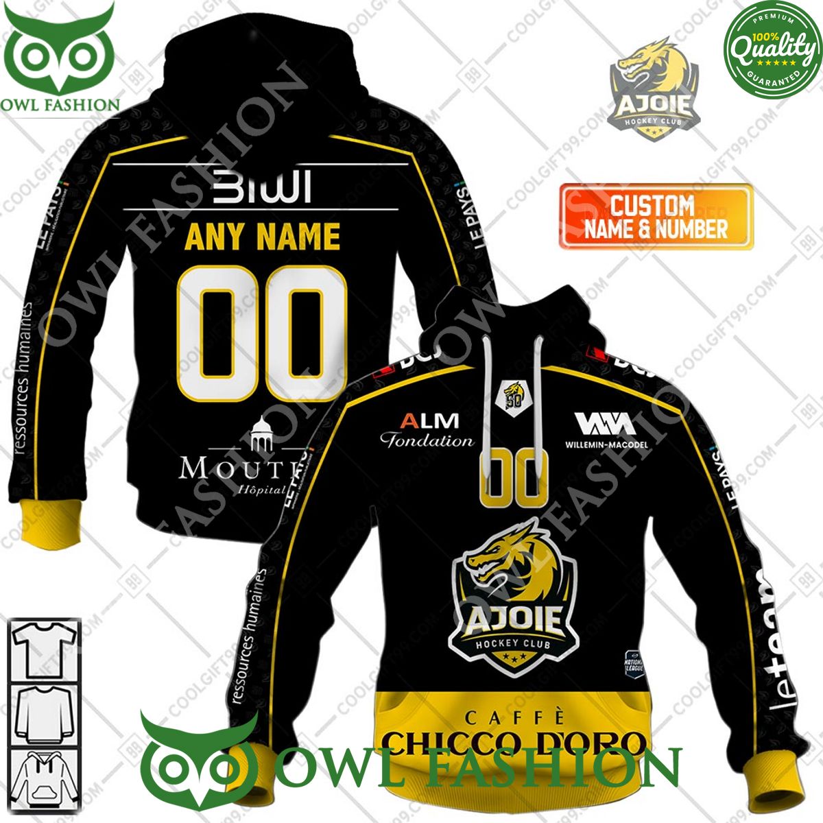 personalized name and number nl hockey hc ajoie home jersey style printed hoodie shirt 1 XRIhZ.jpg