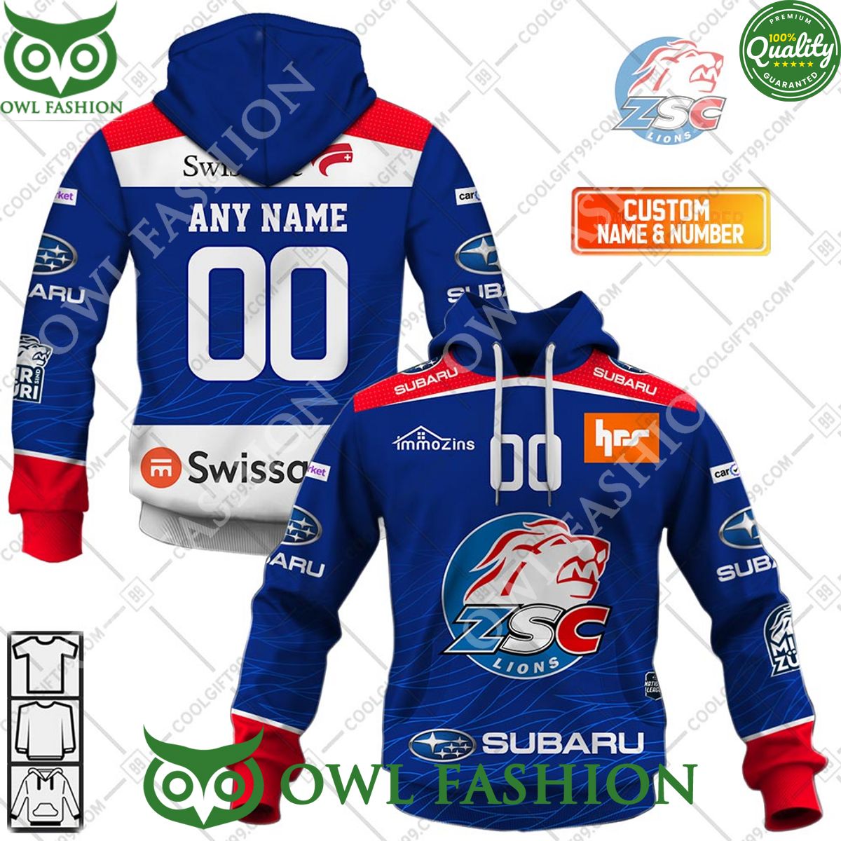 personalized name and number nl hockey zsc lions home jersey style printed hoodie shirt 1 zC9xH.jpg