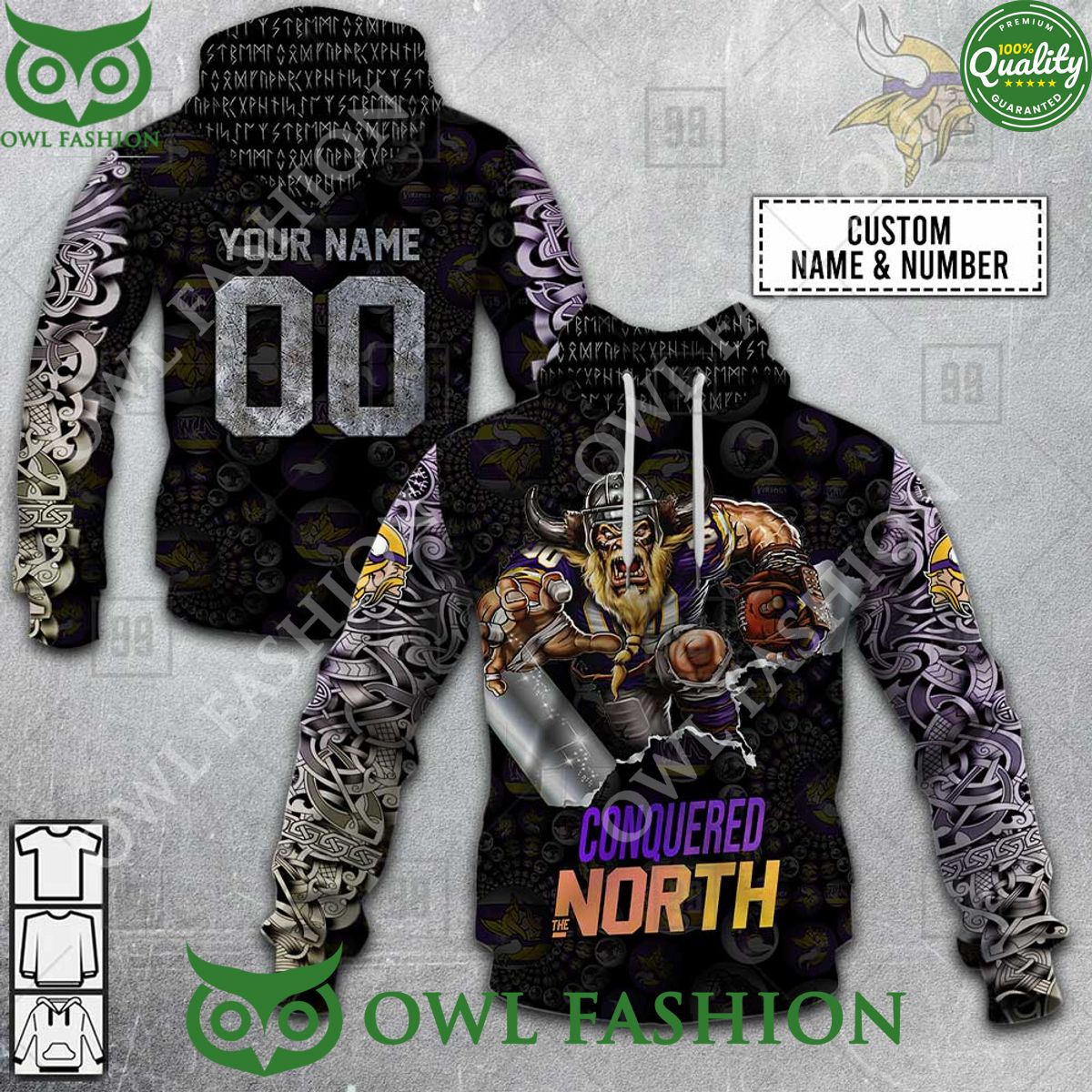 personalized nfl minnesota vikings conquered north vikings pattern 3d hoodie 1 opimm.jpg