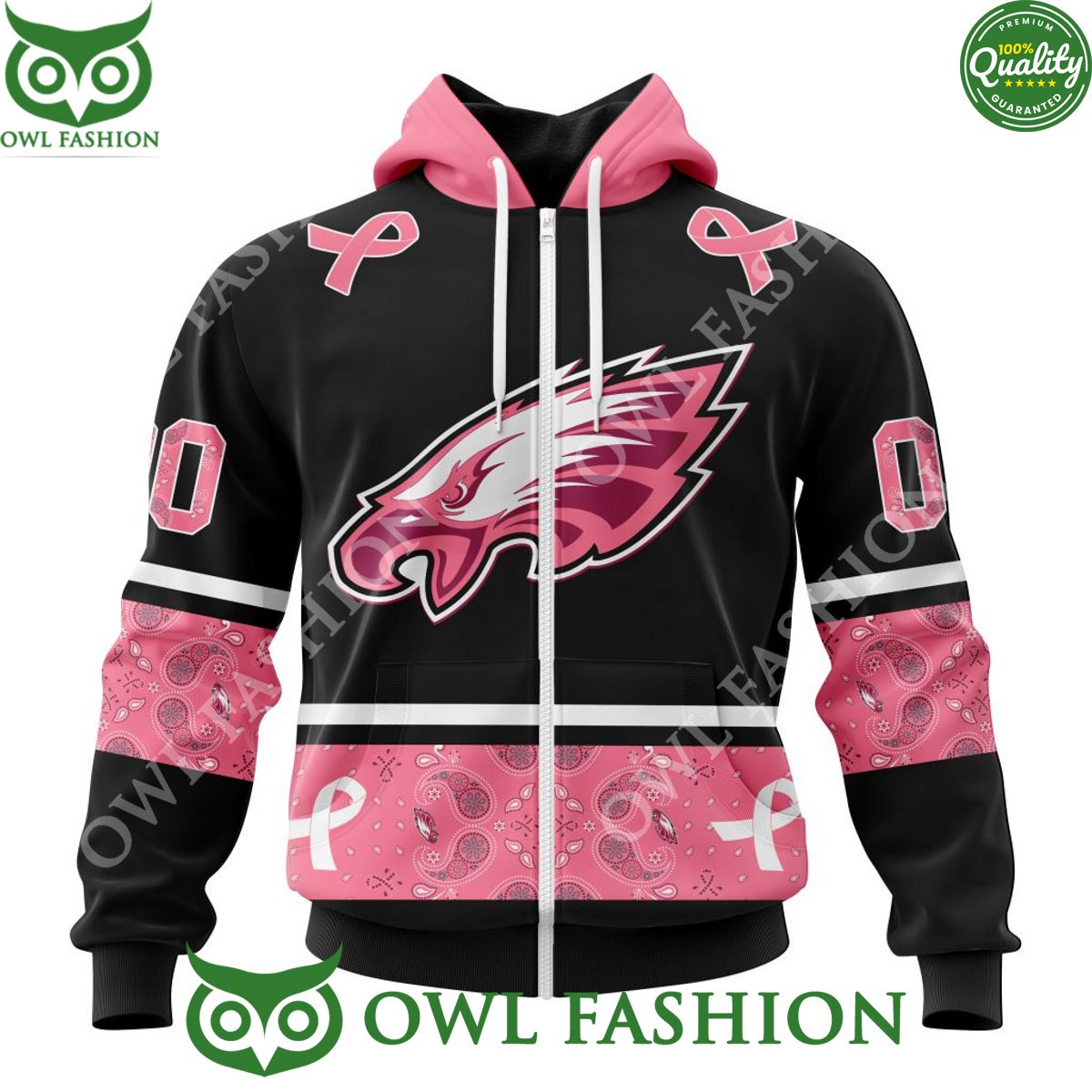 personalized nfl philadelphia eagles pink breast cancer paisley pattern aop hoodie 5 AdCJo.jpg