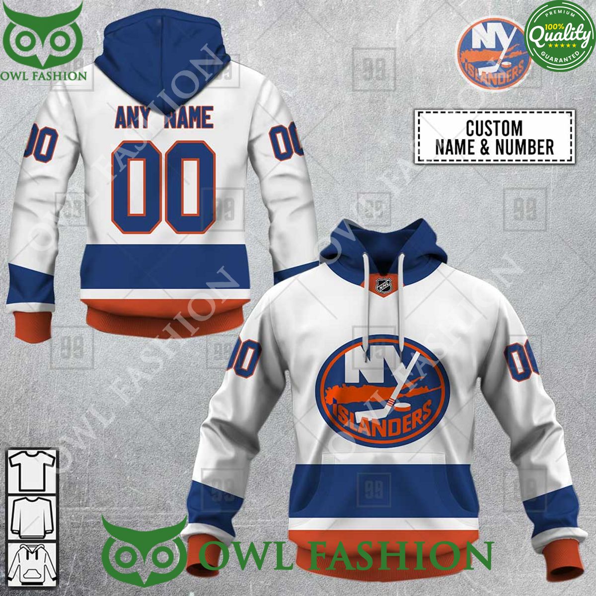 Personalized NHL New York Islanders Jersey Hoodie shirt Rocking picture