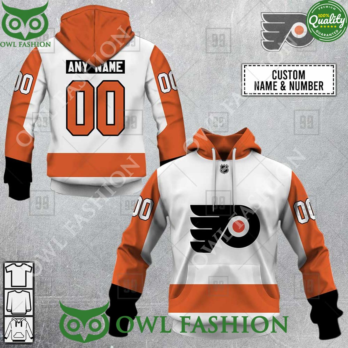 Personalized NHL Philadelphia Flyers Jersey Hoodie shirt Elegant picture.