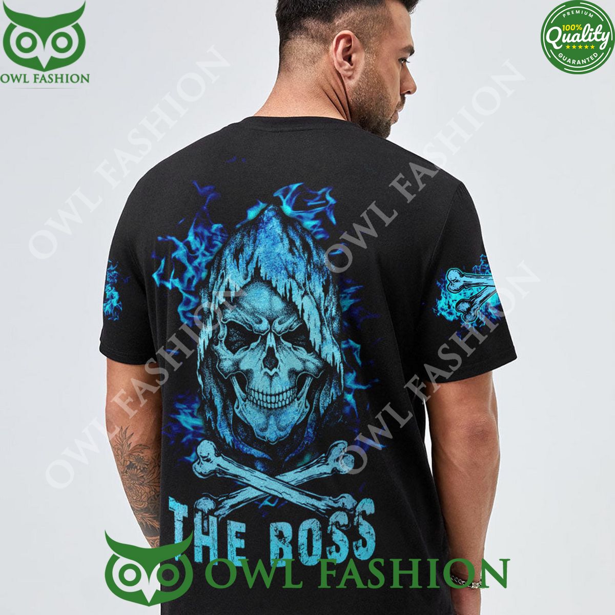 Skull Reaper Couple The Boss And Real Boss Hoodie Cool look bro