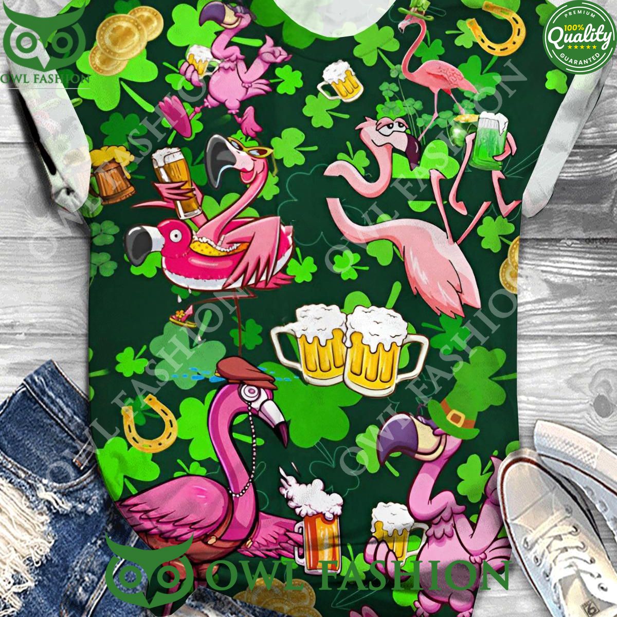 st patricks day flamingo beer print t shirt 1 c2Eqp.jpg