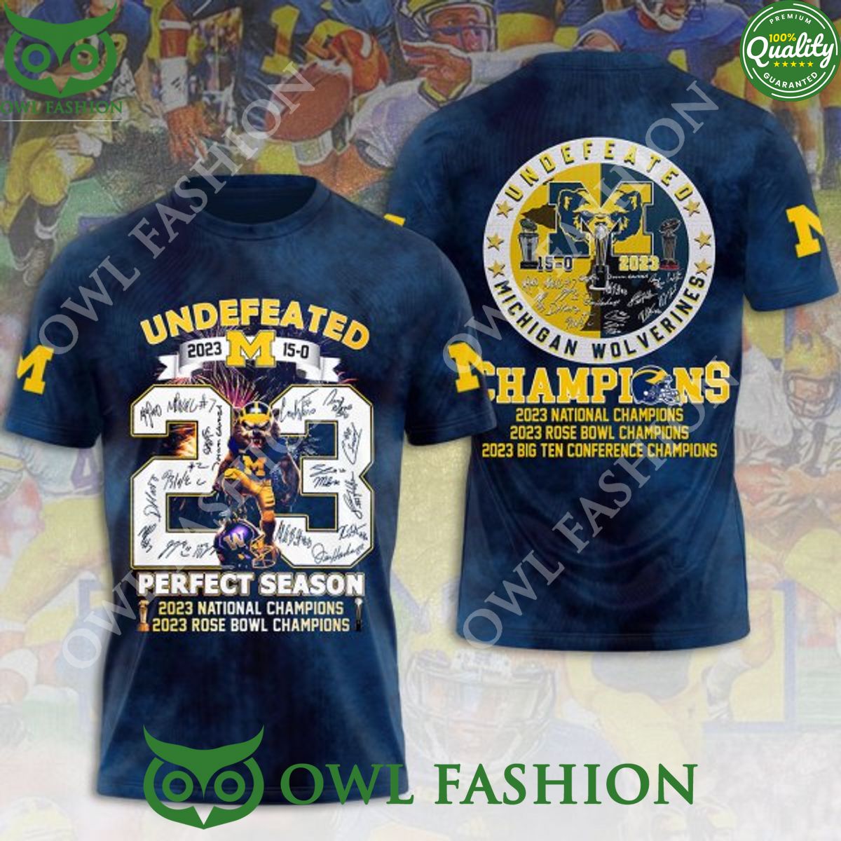 undefeated big ten conference 23 perfect season rose bowl and national champions michigan wolverines t shirt 1 xvD8x.jpg