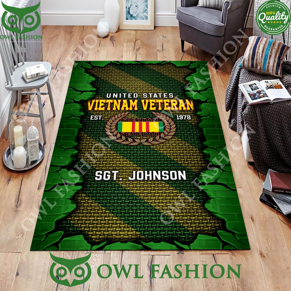 vietnam veteran military veteran rugs for living room personalized 1 i5xLU.jpg