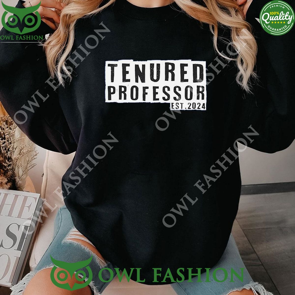 2024 official tenured professor shirt 1 MeAuH.jpg