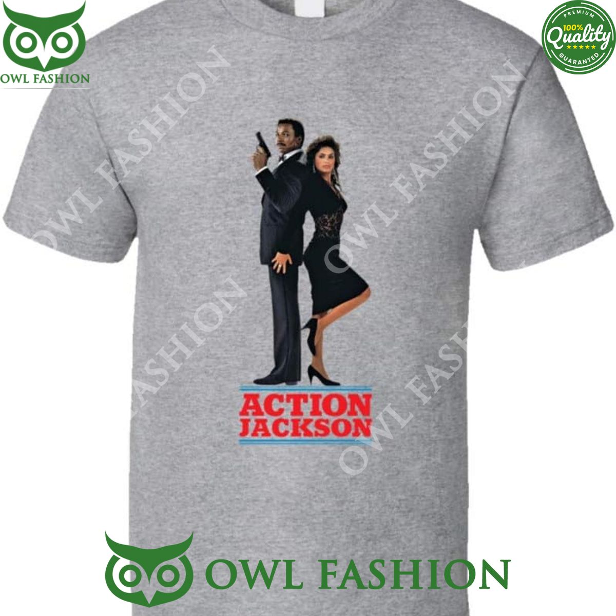 Action Jackson Carl Weathers 80s Action Movie T Shirt I like your hairstyle