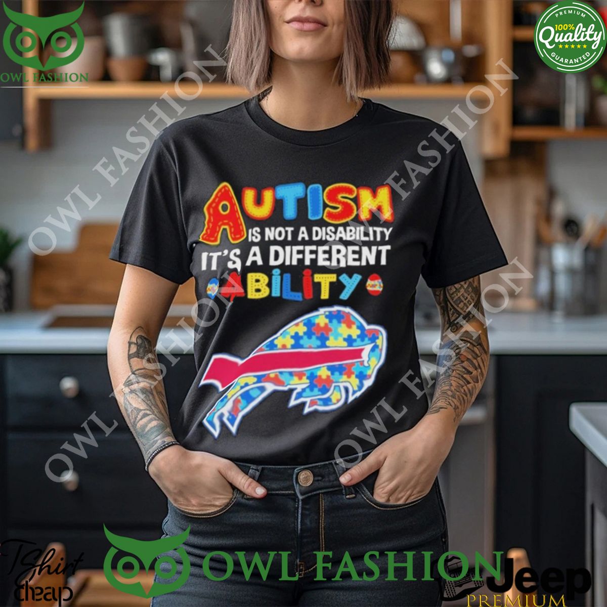 buffalo bills nfl champion autism 2d shirt hoodie 1