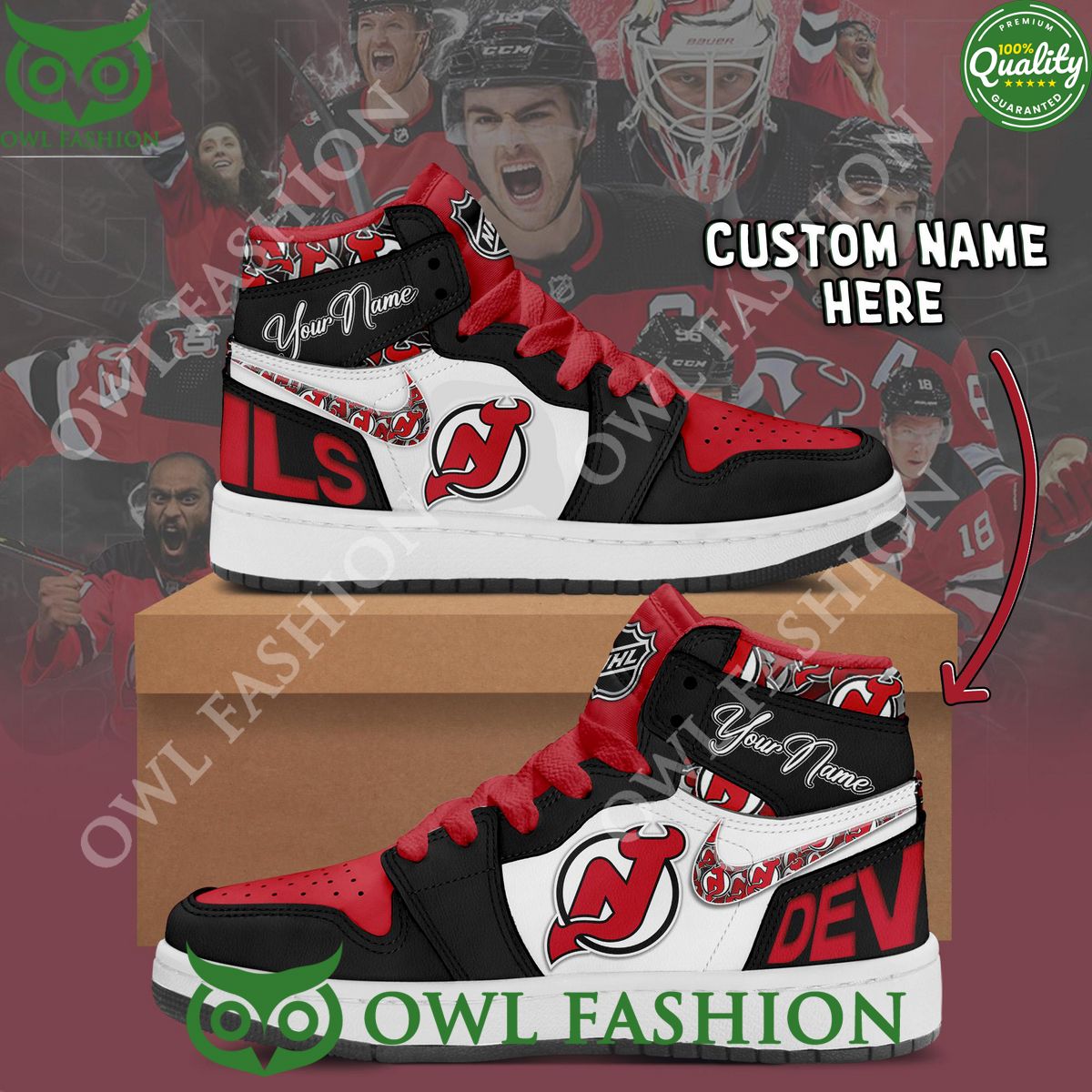 custom name new jersey devils nhl ice hockey air jordan high top 1 6g9Oh.jpg