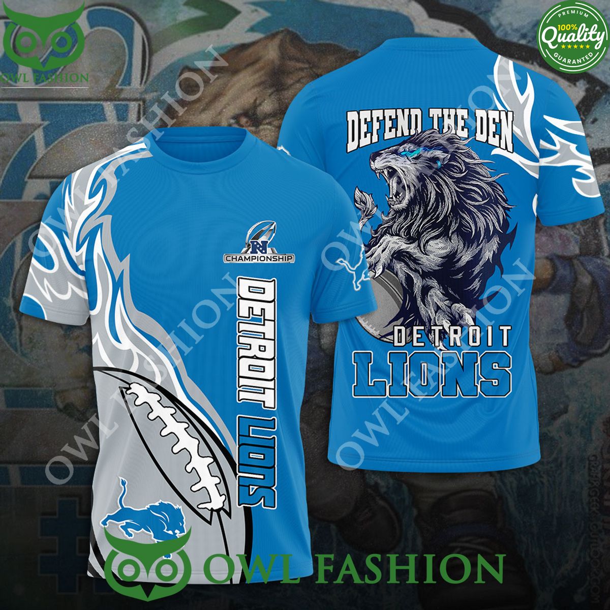 detroit lions defend the den blue 3d shirt 1 PXaaQ.jpg