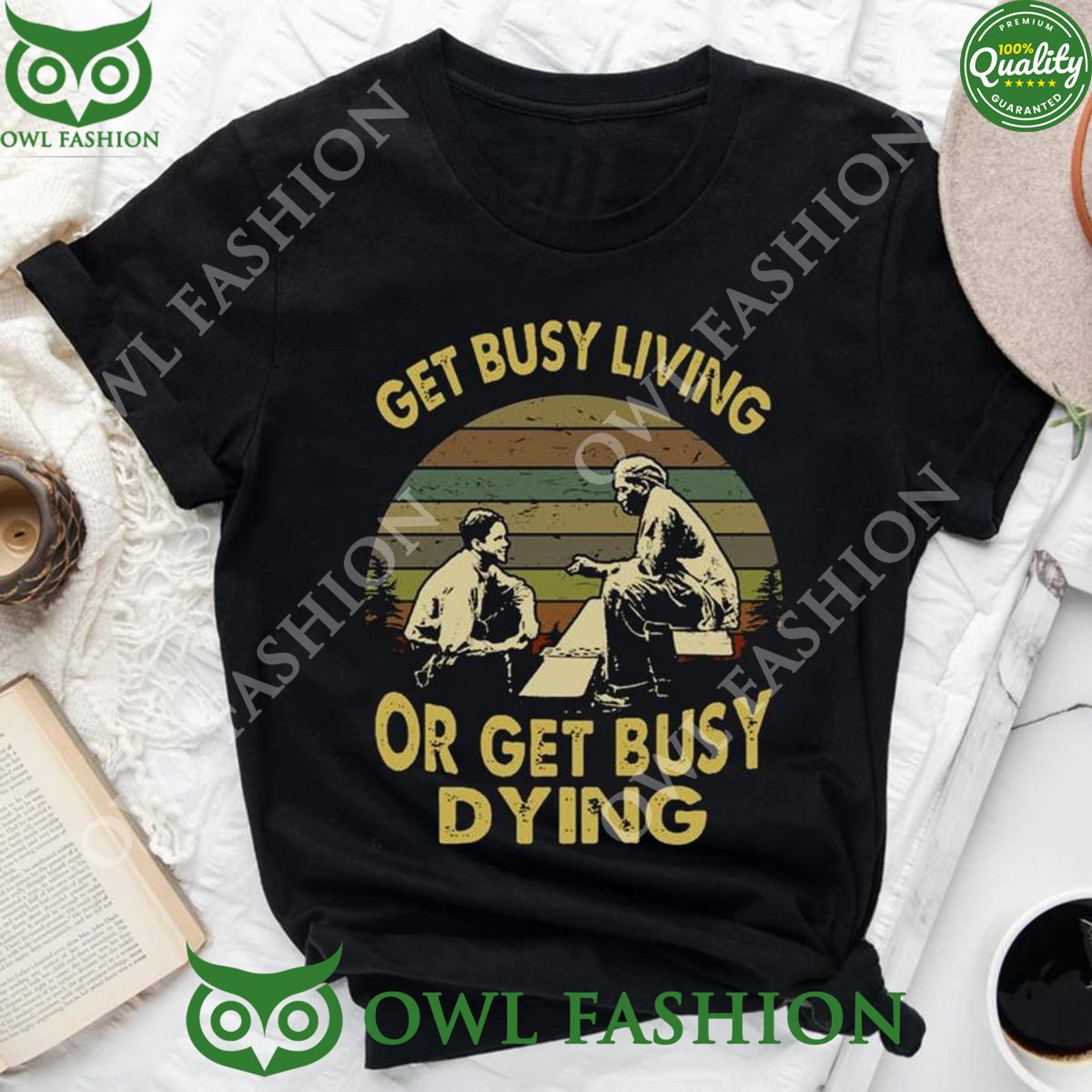 get busy living or get busy dying the shawshank redemption film t shirt 1 uWteZ.jpg