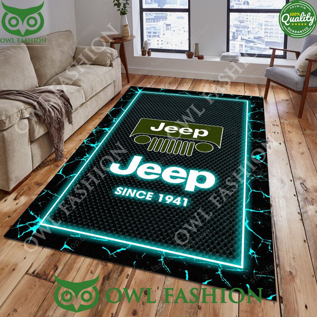 Jeep Rug Carpet Luxury Brand 2024 Beautiful Mom, beautiful daughter