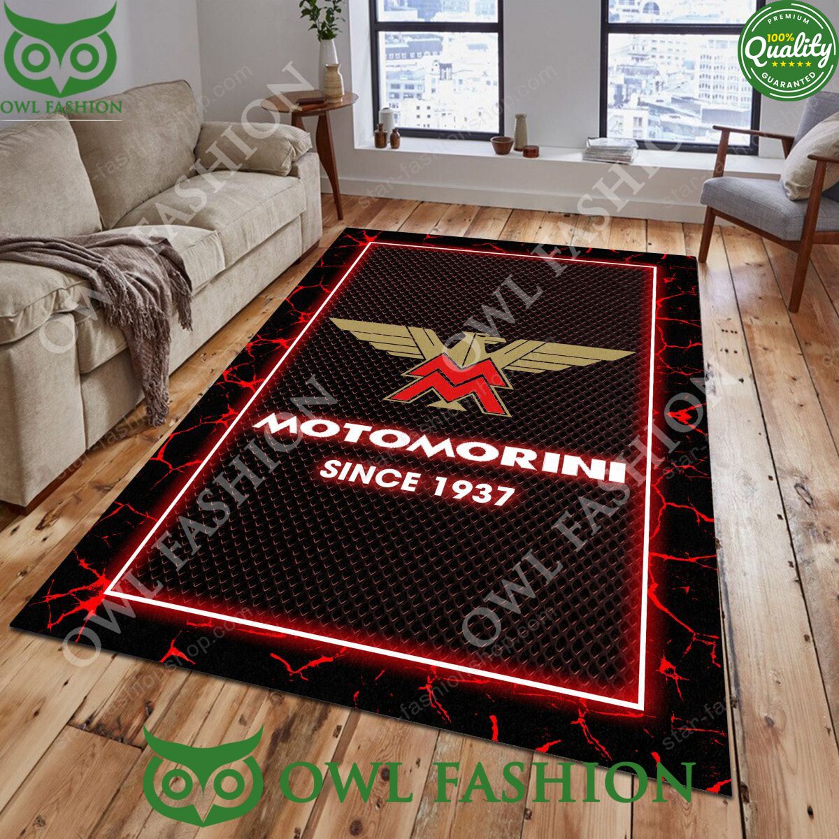 Moto Morini New Design 2024 Premium Carpet Rug Nice elegant click
