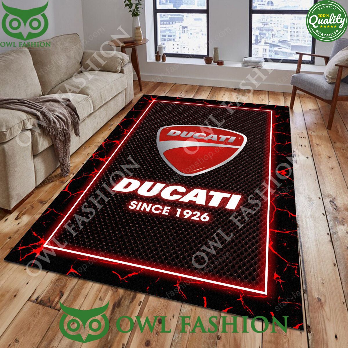 Motorcycle Brand Ducati Trending Design Carpet Rug Best click of yours