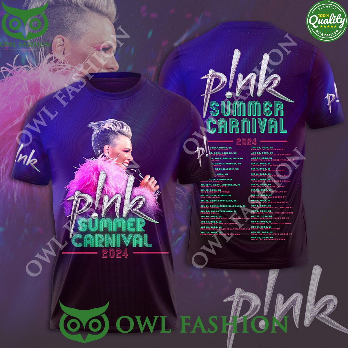PINK Summer Carnival 2024 3D Shirt Nice shot bro