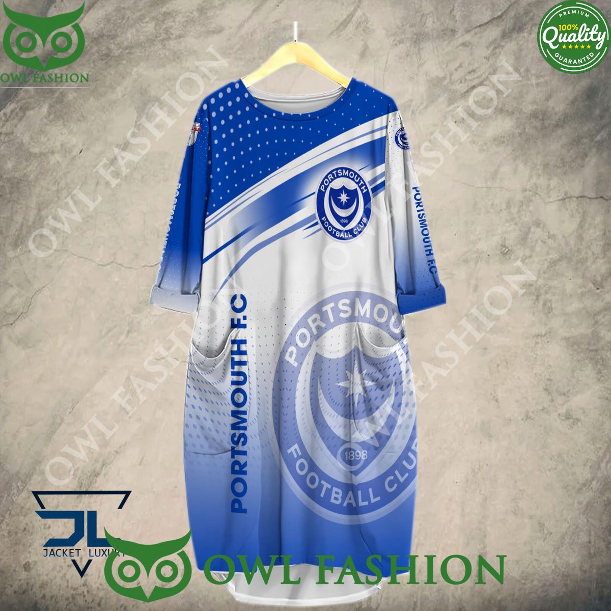 portsmouth f c club logo efl hoodie shirt 14 e98qE.jpg