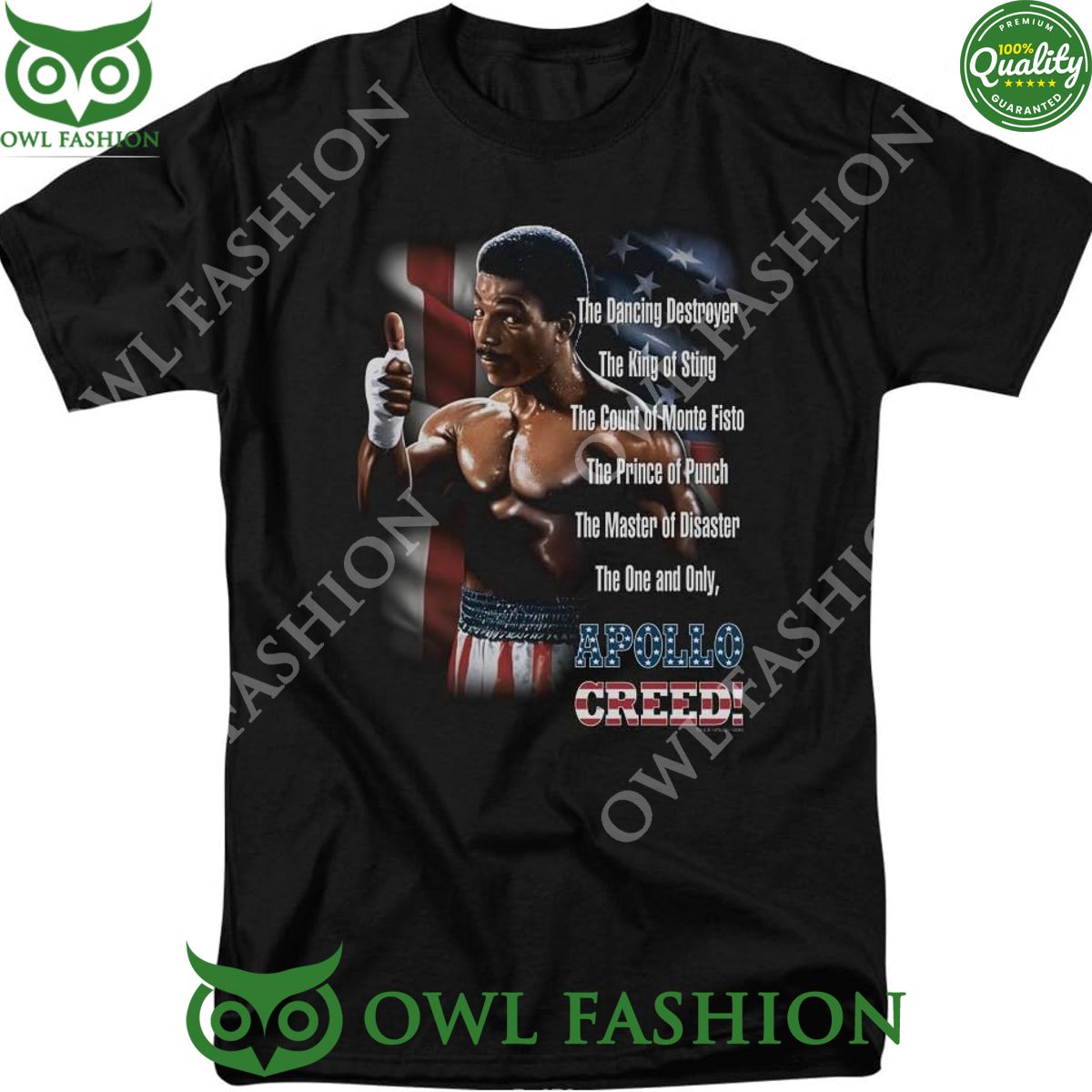 rocky ii one and only apollo creed the dancing destroyer black tee t shirt 1 UIBGS.jpg