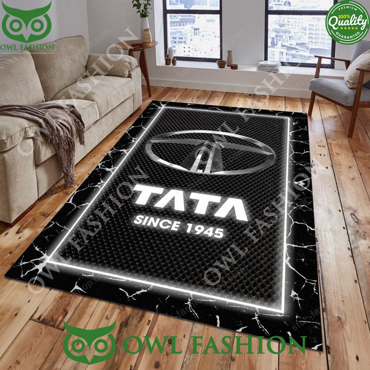 tata indian multinational automotive truck carpet rug 1945 1 VF0DE.jpg