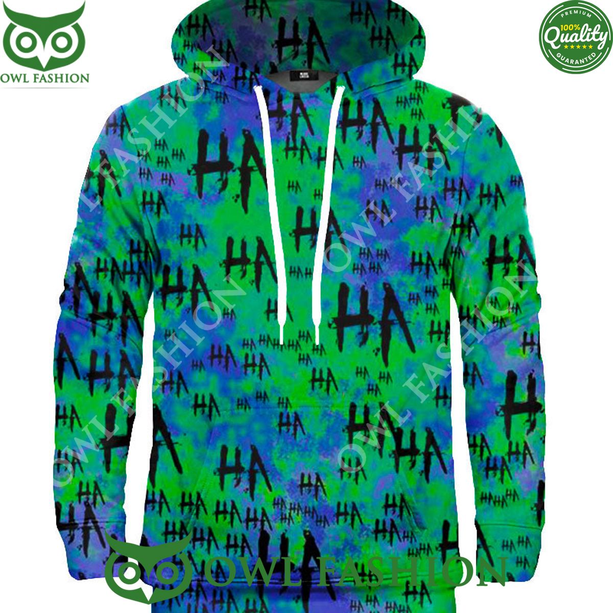 2024 color palette Joker Printed hoodie Oh my God you have put on so much!