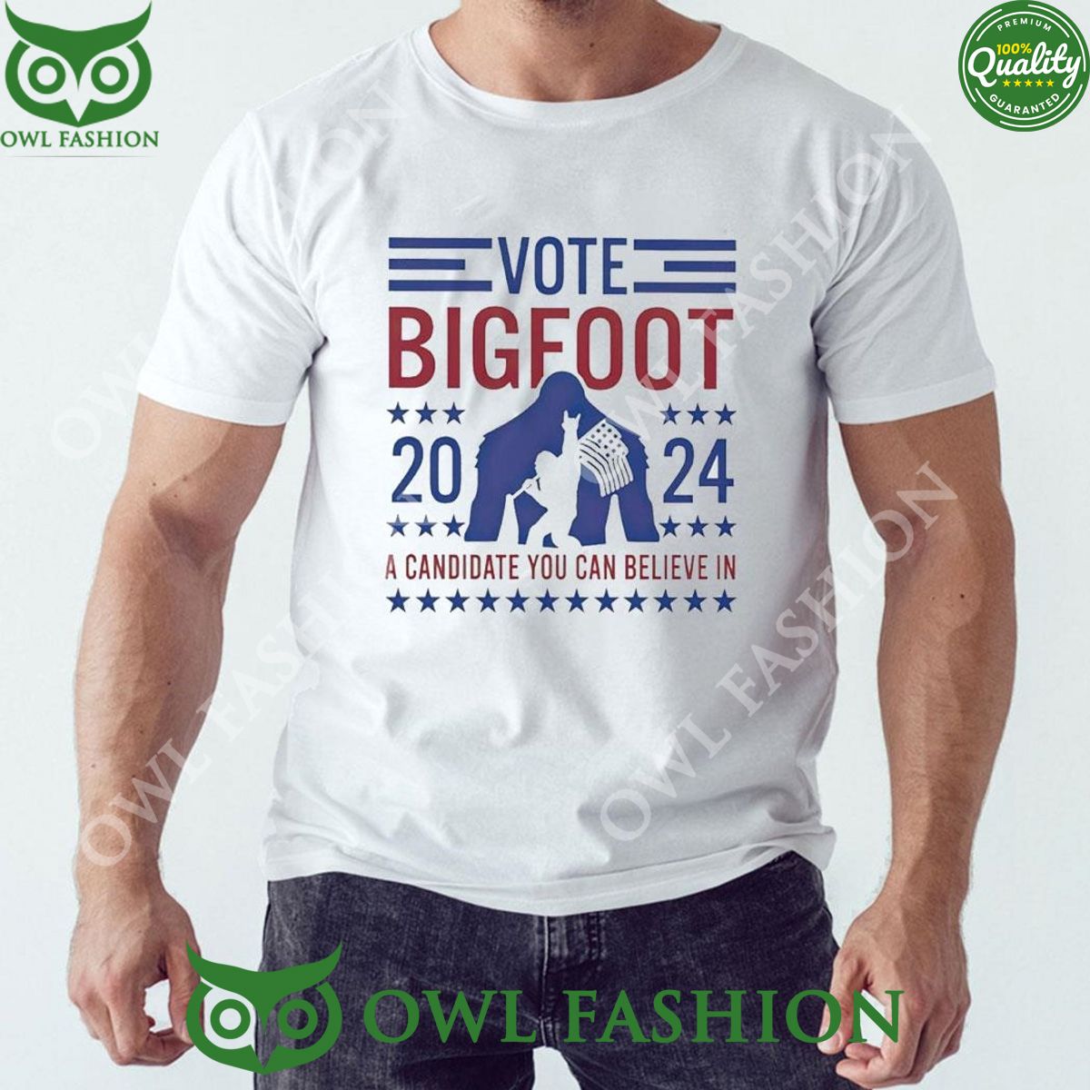 2024 vote bigfoot a candidate you can believe in usa flag t shirt 1 KlfjD.jpg