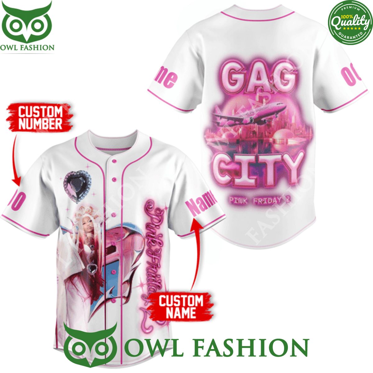 gag city pink friday 2 nicki minaj custom name and number baseball jersey shirt 1 TP8LW.jpg