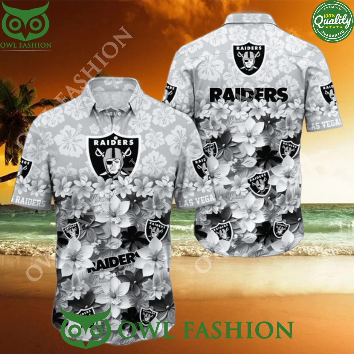 Las Vegas Raiders NFL Hawaiian Shirt Trending Summer You look fresh in nature