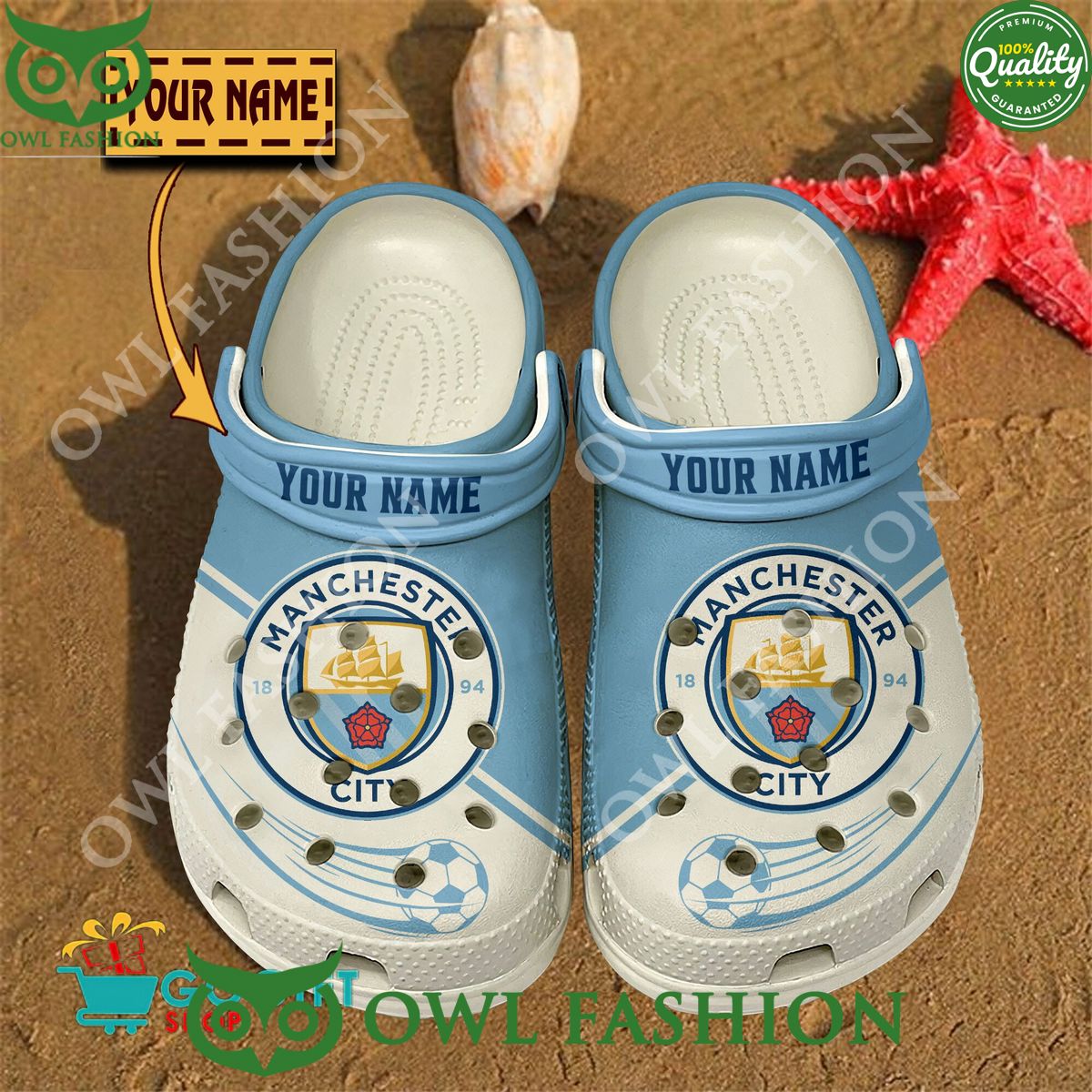 Manchester City F.C The Citizens EPL Custom Crocs Good look mam