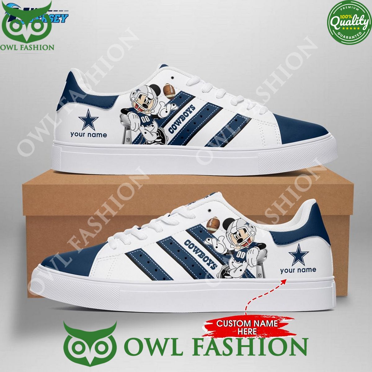 mickey dallas cowboys personalized collection stan smith nfl sneakers 1 eI28m.jpg
