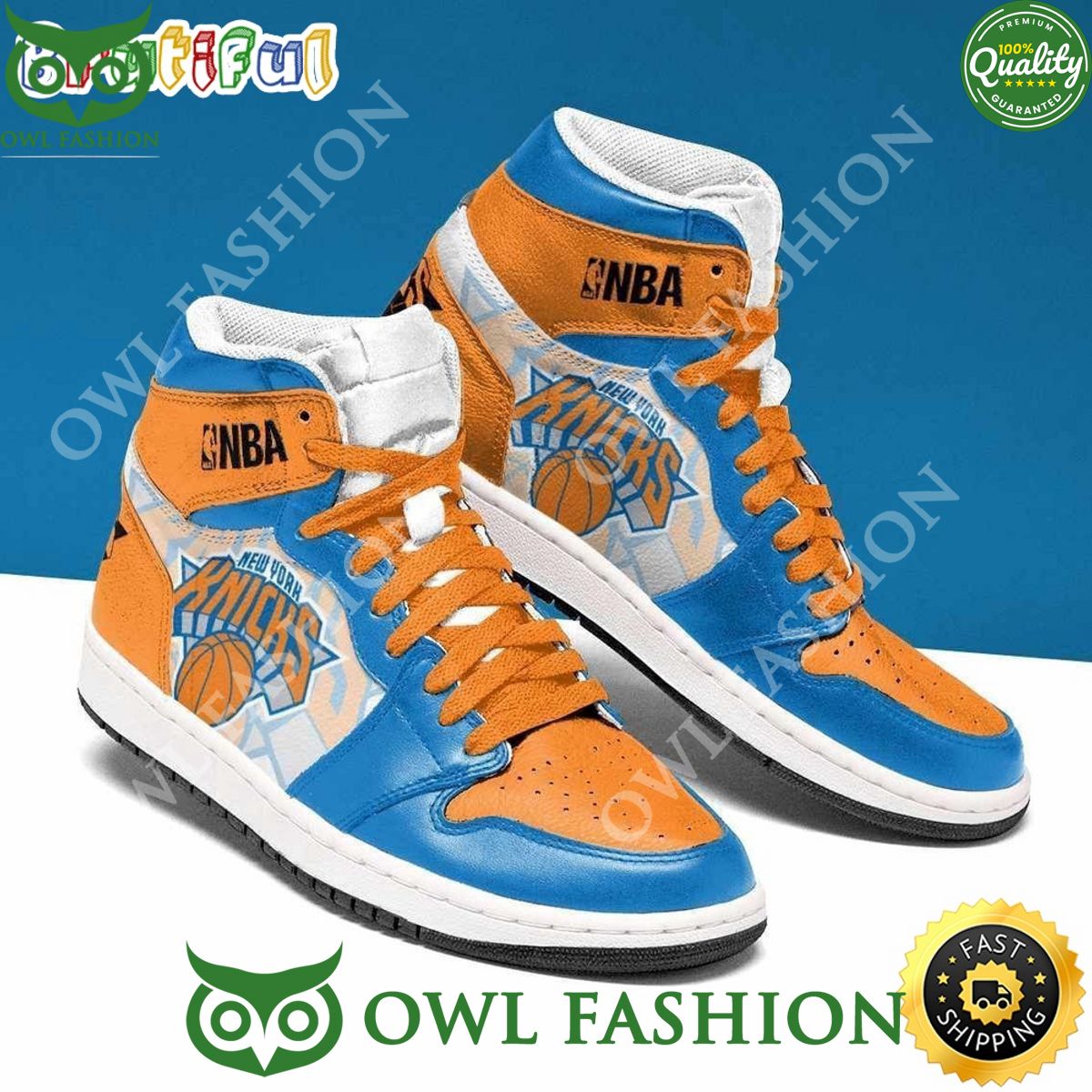nba new york knicks orange blue air jordan 1 high sneakers 1 uaobt.jpg