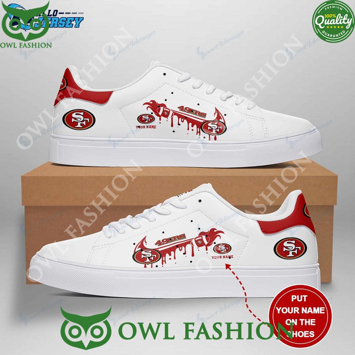 nfl customized san francisco 49ers stan smith nfl sneakers 1 troXn.jpg