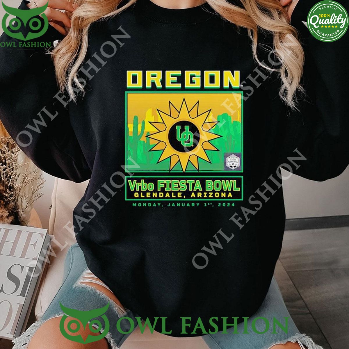 Oregon Ducks 2024 Vrbo Fiesta Bowl Shirt Hoodie Wow! This is gracious