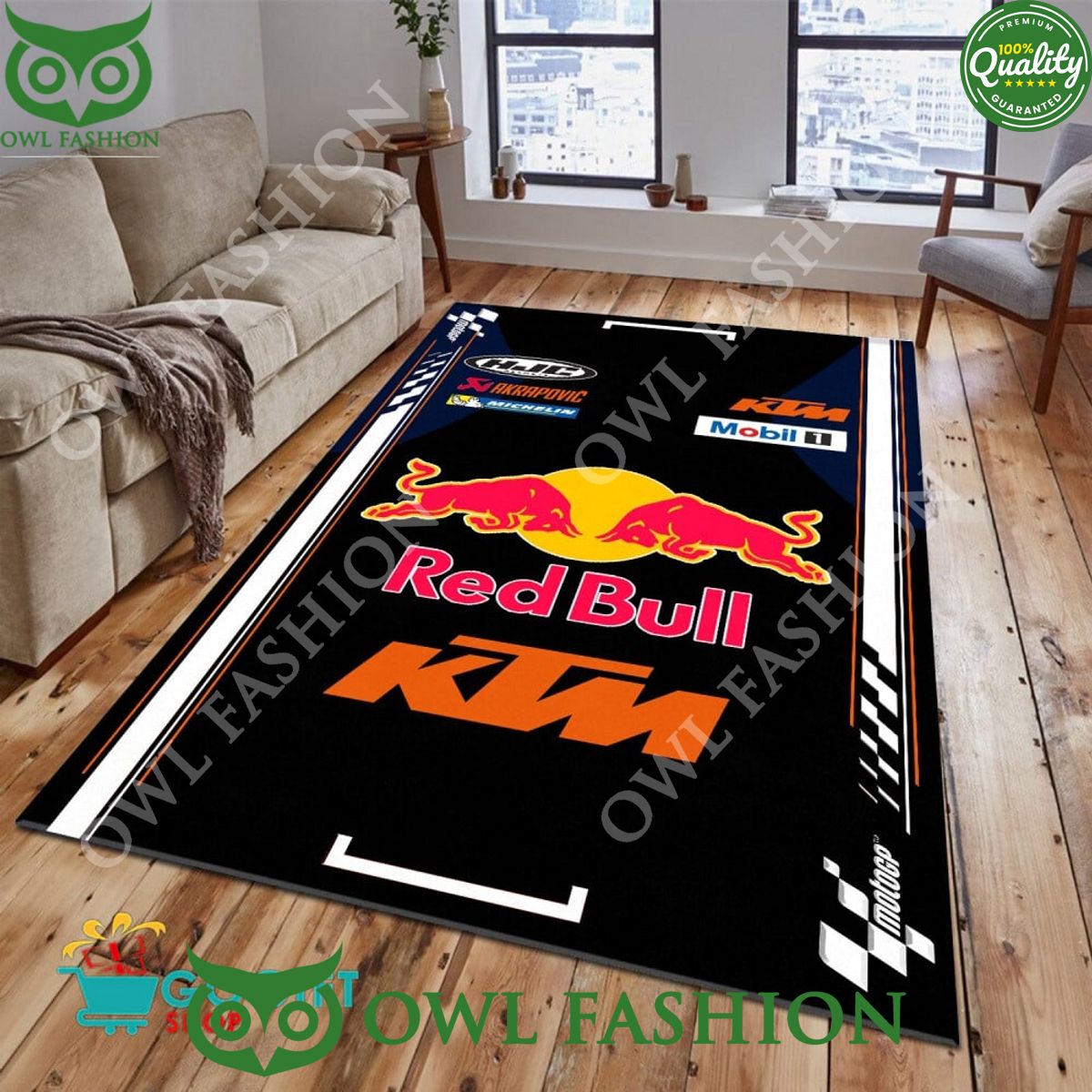 Red Bull KTM Factory Racing Carpet Rug Hey! Your profile picture is awesome