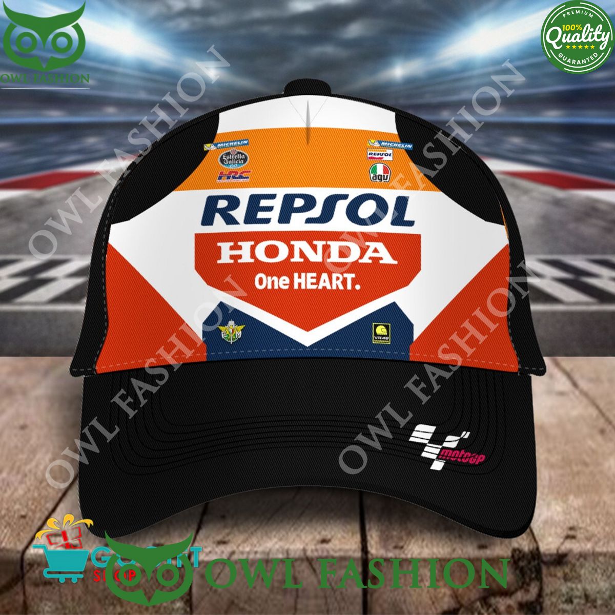 Repsol Honda Team Factory 2024 Printed Classic Cap Heroine
