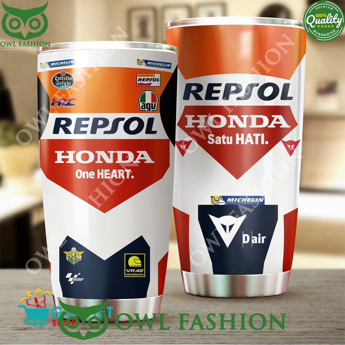 Repsol Honda Team One Heart Racing Tumbler Cup It is too funny