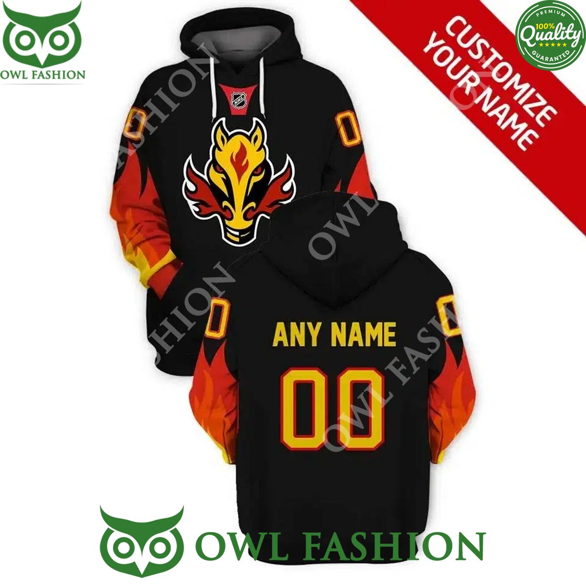 the calgary flames ice hockey team printed custom name and number hoodie 1 EhwNM.jpg