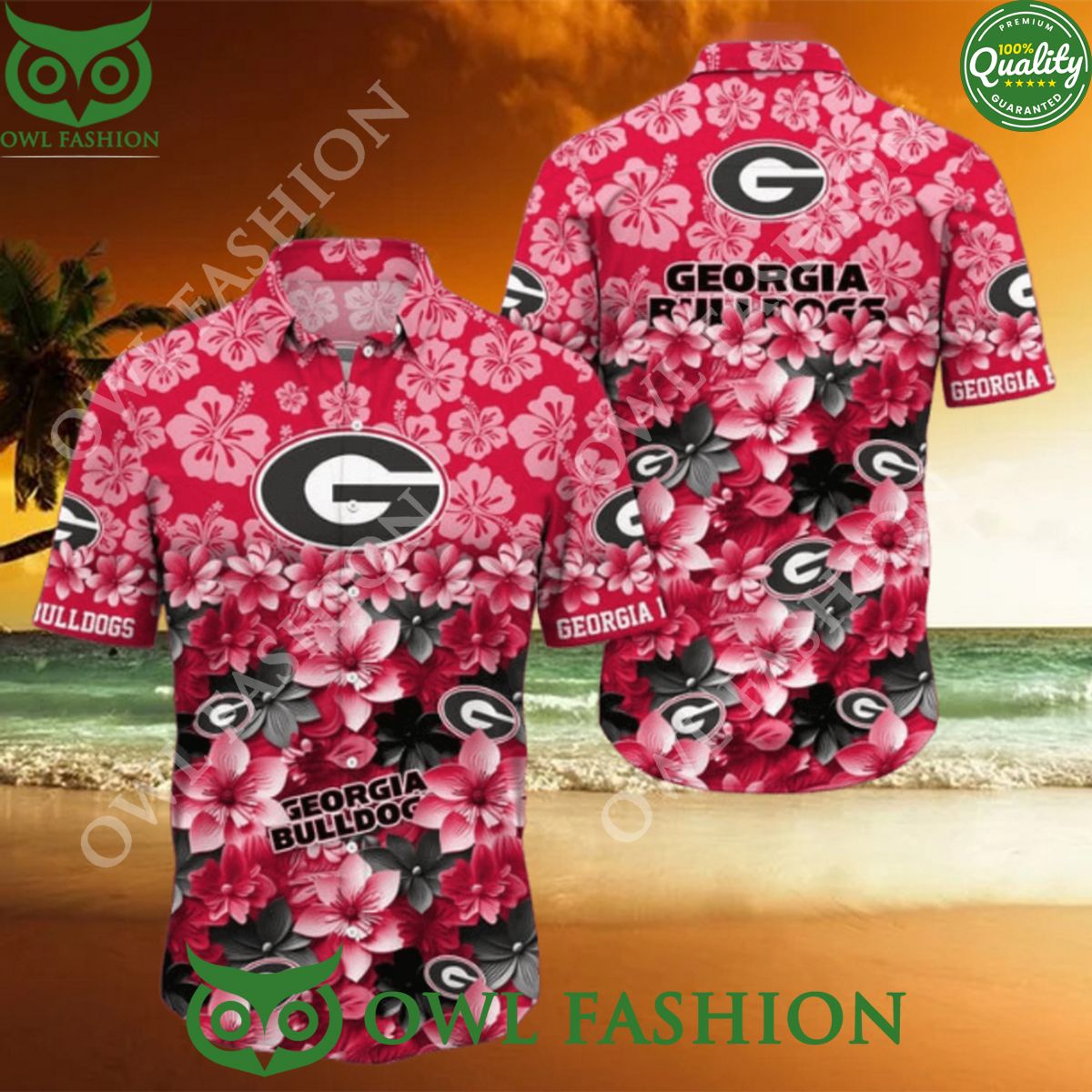 trending summer 2024 georgia bulldogs ncaa pink flower hawaiian shirt 1 NFzlW.jpg