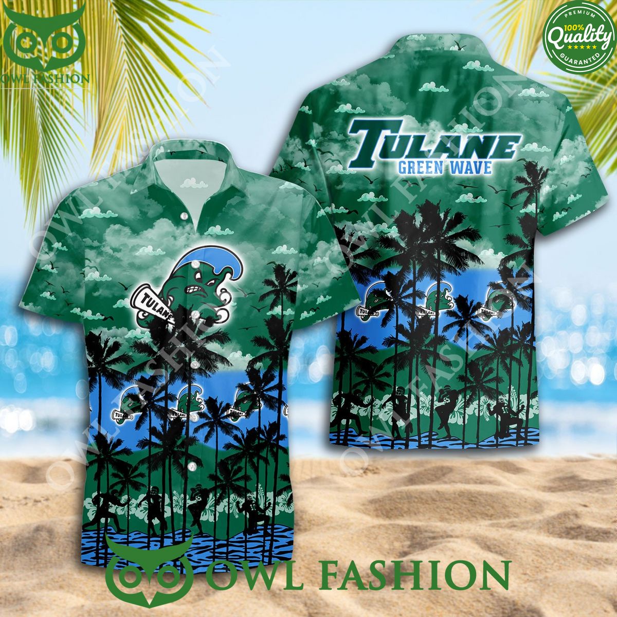tulane green wave hawaiian shirt trending summer fan designed 1 8ZUnY.jpg
