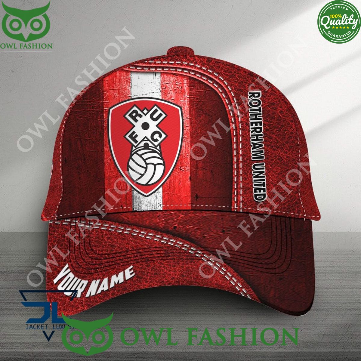 2024 Custom Name Rotherham United Color Classic Cap Natural and awesome