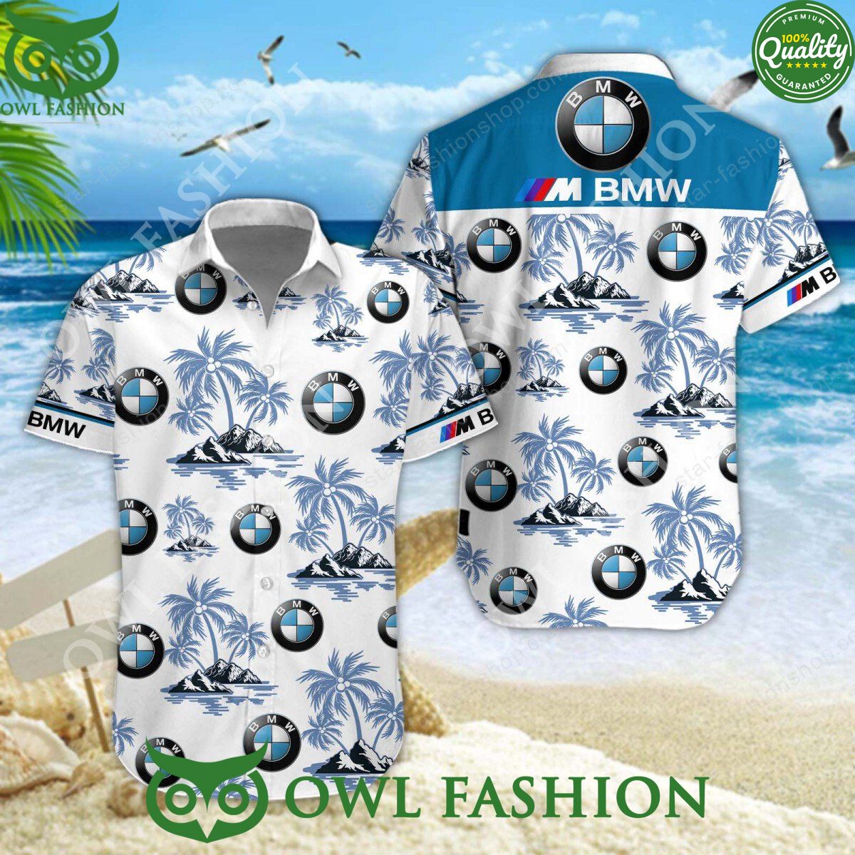 bmw m car luxury brand auto hawaiian shirt and short 1 qnkPa.jpg