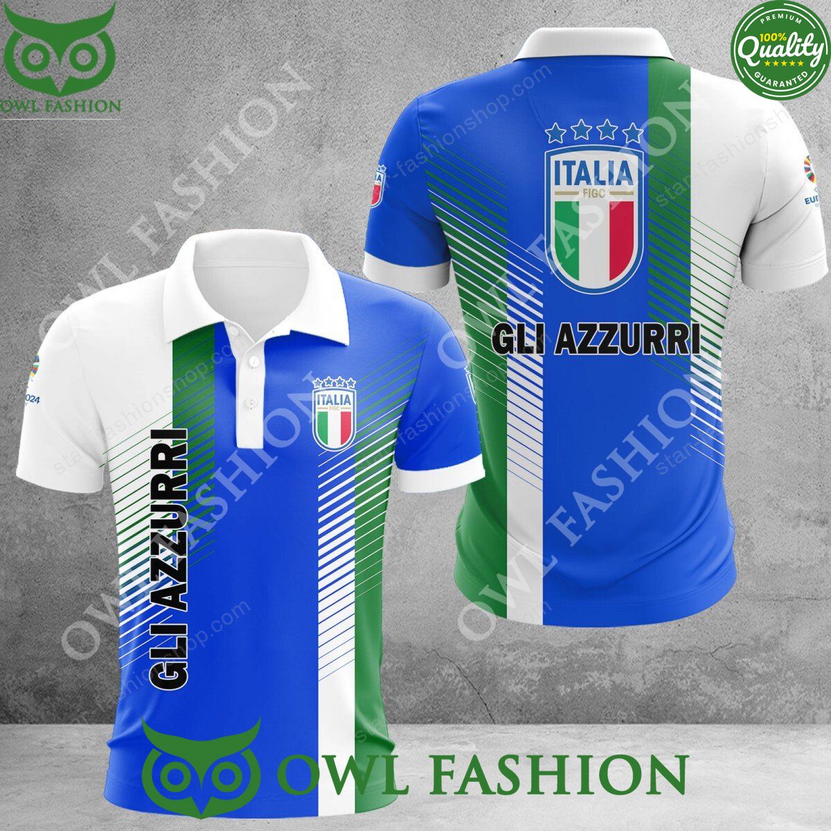 italy euro nazionale di calcio dellitalia national football team polo shirt 1 HNTry.jpg